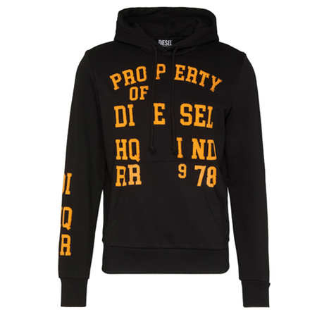 Bluza Męska DIESEL DI1210067-A11 Czarna