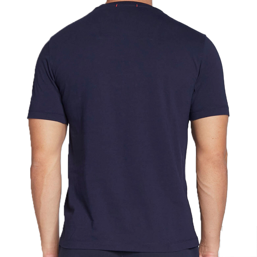 T-shirt Męski Aeronautica Militare 222TS2047J550 Granatowy