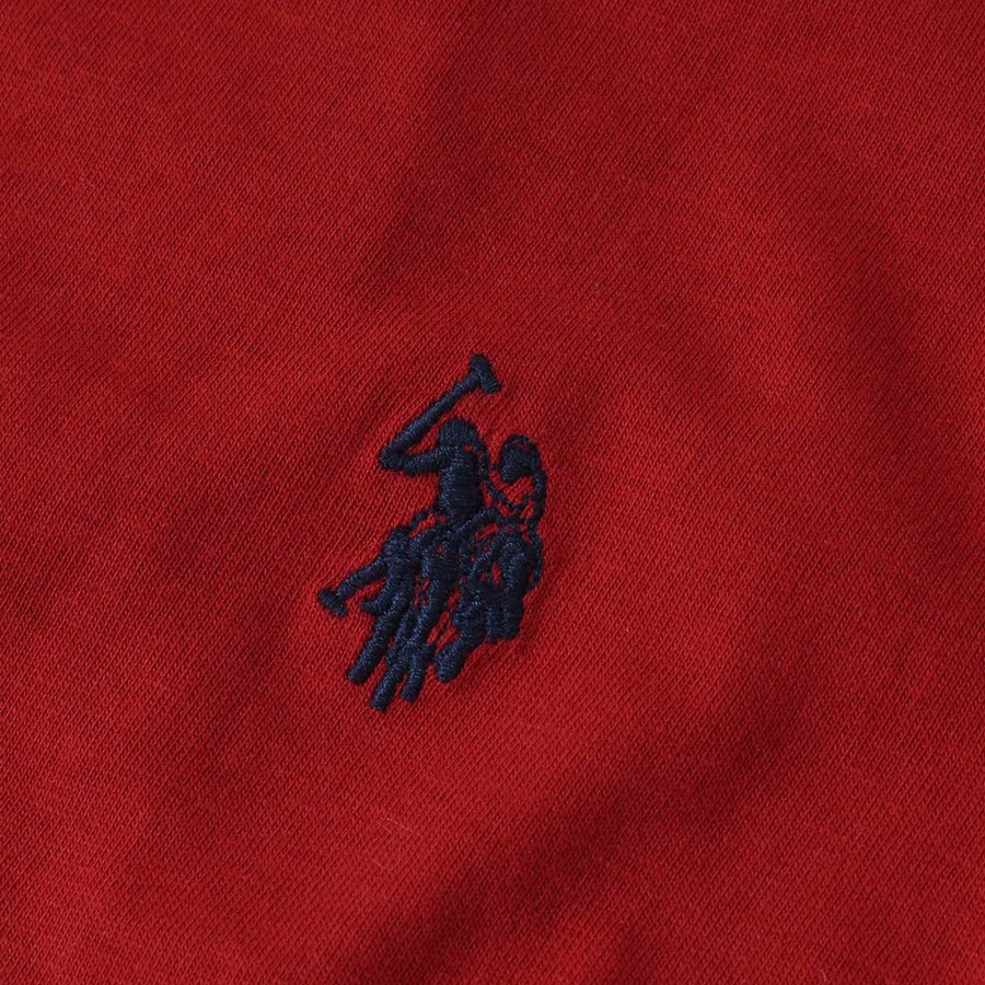 Longsleeve U.S. POLO ASSN. 11C022 98826 Czerwony