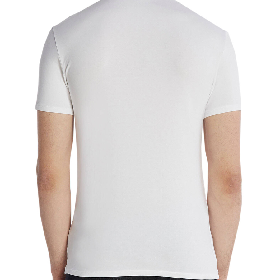 T-shirt GUESS M2YI32 J1314 Biały Slim Fit