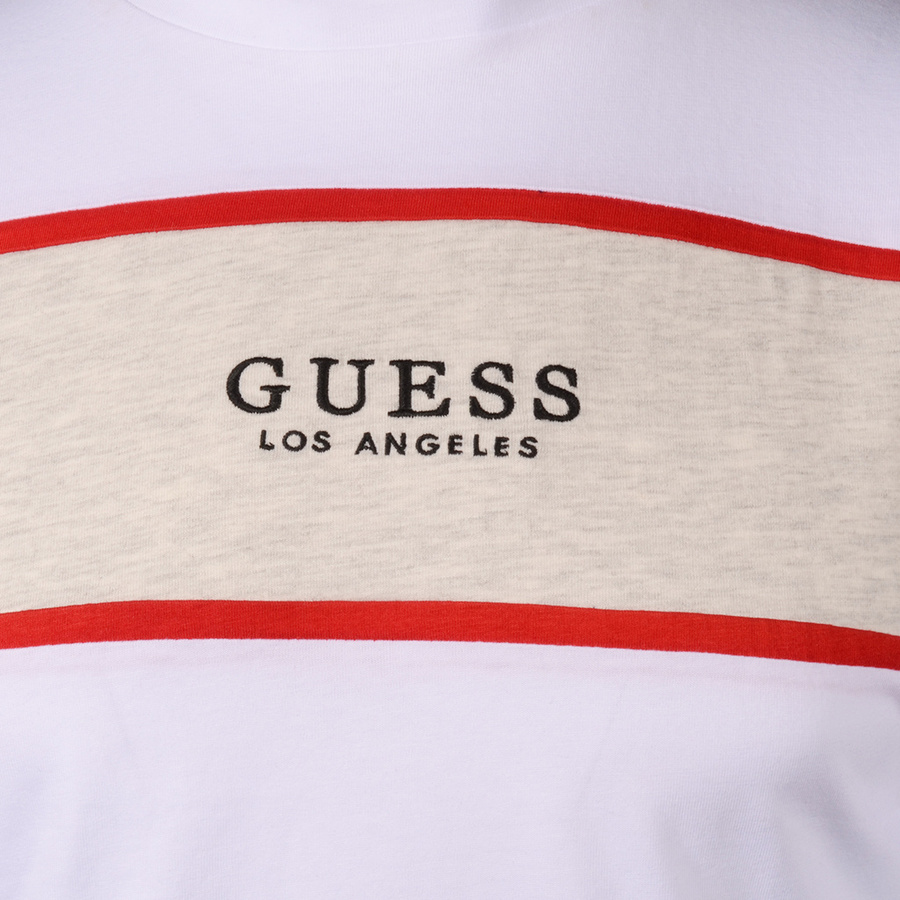 T-Shirt Męski GUESS Logo X40I06 KBR42 Biały