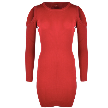 Sukienka GUESS Eva Crew K1YIA9 K8HM0 Czerwona