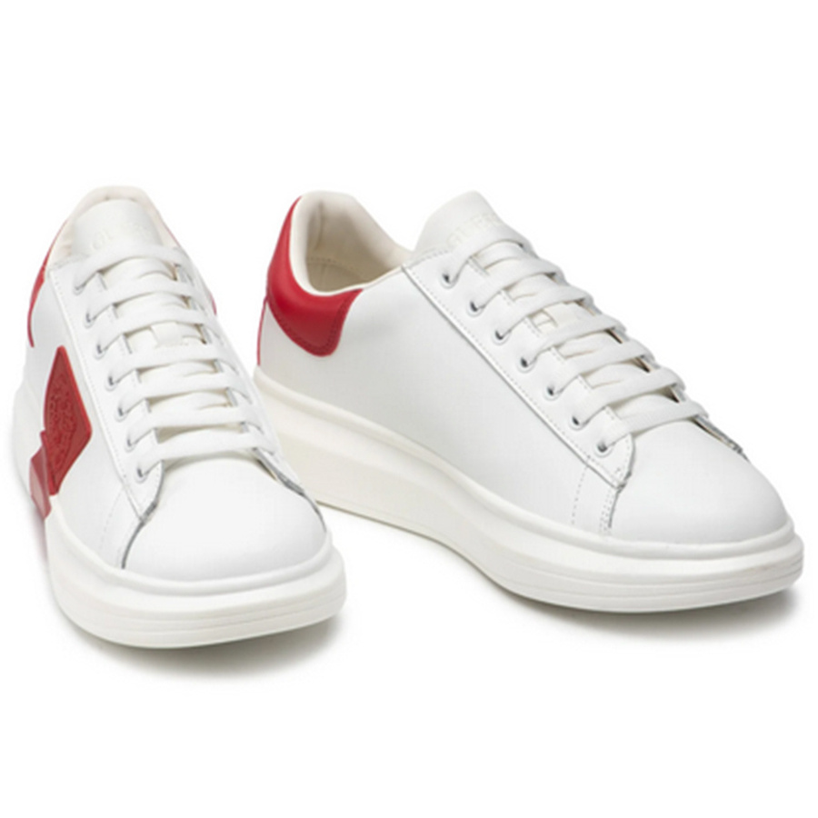 Buty Męskie GUESS Salerno FM5SRN LEA12 Białe