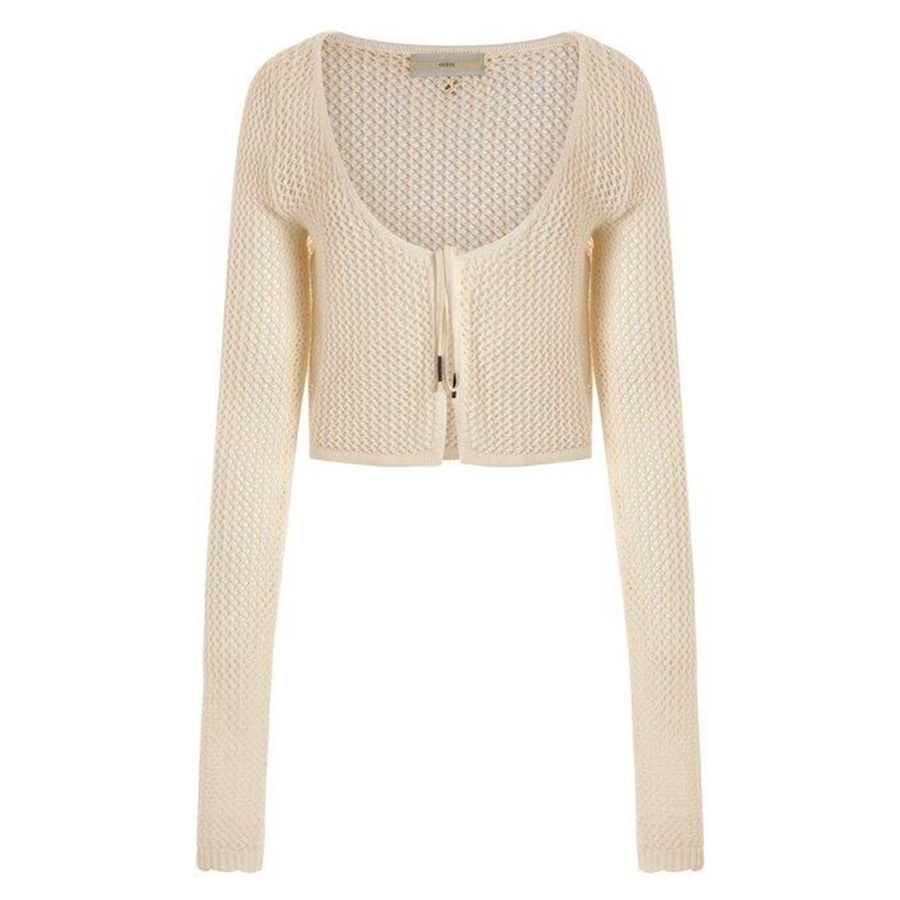 Kardigan GUESS Crochet W3GR25 Z36Q1 Beżowy