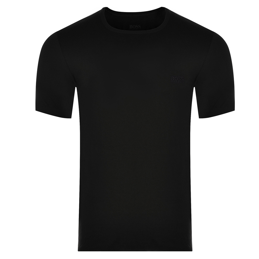 T-shirt Meski HUGO BOSS 50325887 Czarny Regular Fit