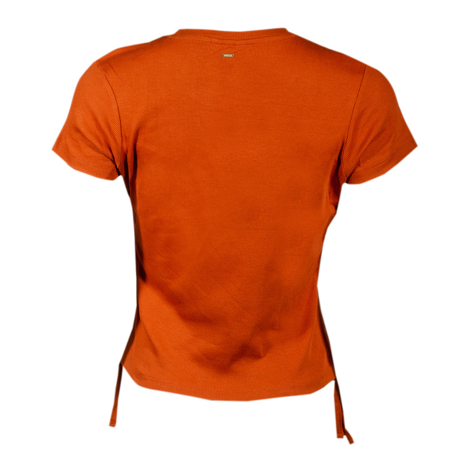 T-Shirt Damski GUESS M1RI28 J1311 Pomarańczowy