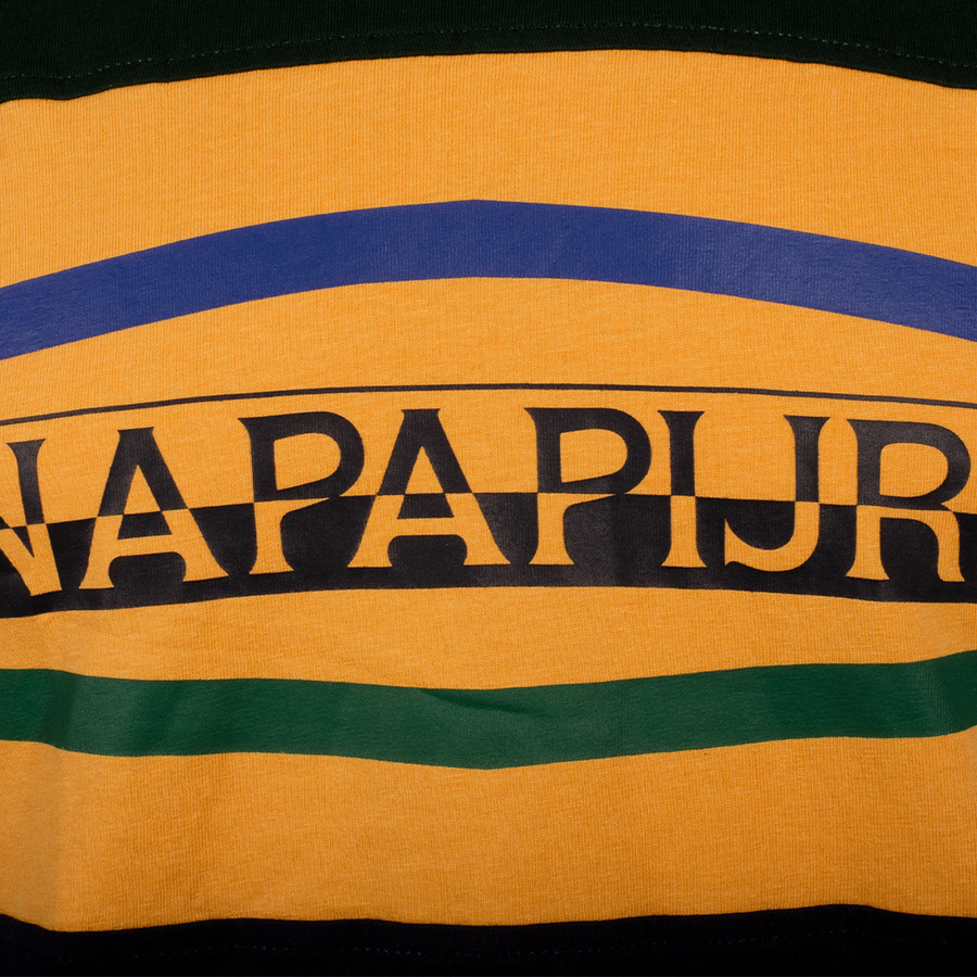 T-Shirt Męski NAPAPIJRI NA4DVS Zielony