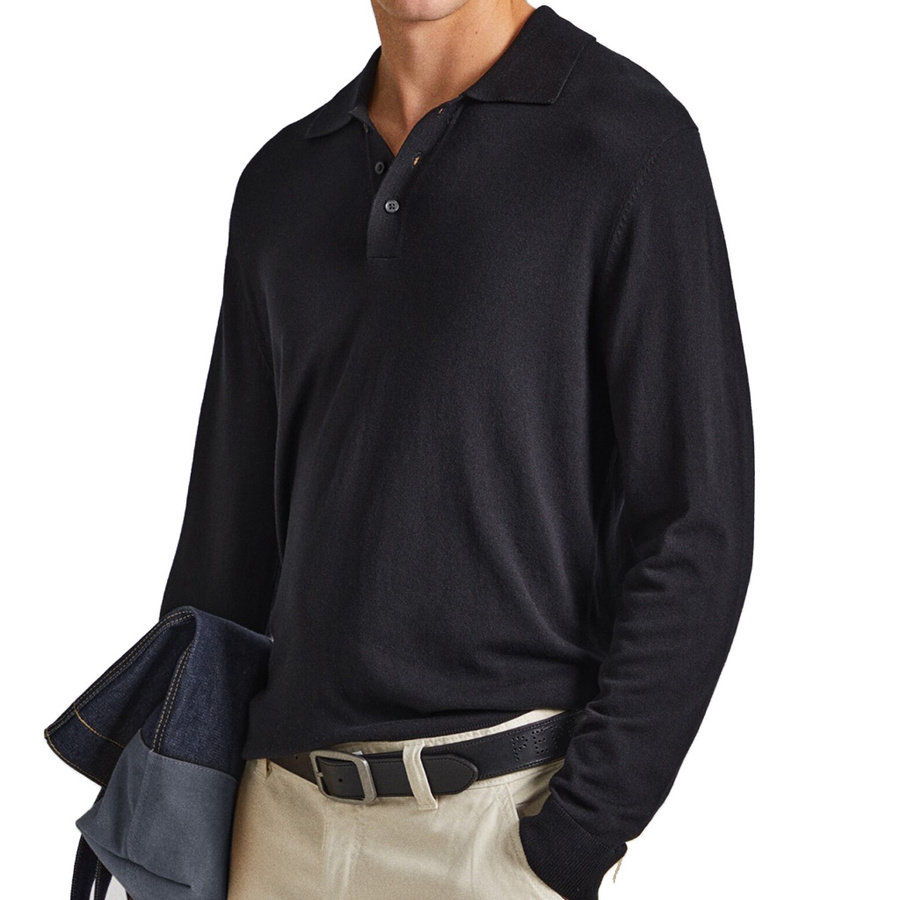 Sweter Męski PEPE JEANS PM702411 Czarny