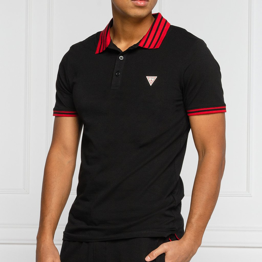 Koszulka Polo Męska GUESS NOLAN M0BP66 J1311