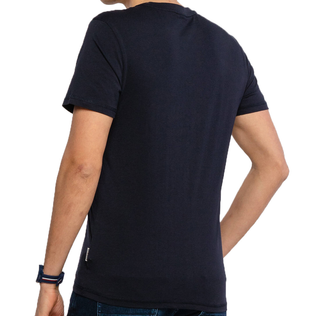 T-Shirt Męski NAPAPIJRI NP0A4F9R Granatowy