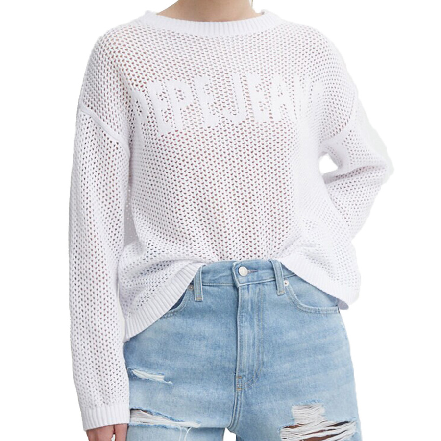 Sweter Damski PEPE JEANS PL702131 Biały