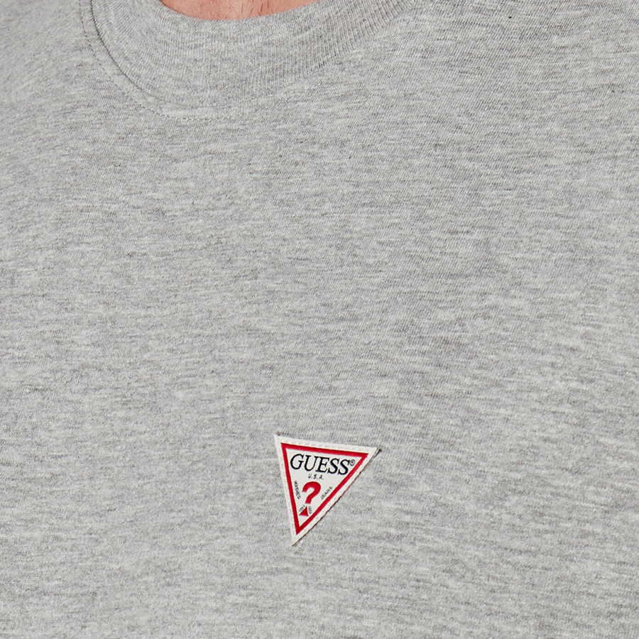 T-shirt GUESS Logo M4YI46 K8FQ4 Szary Oversize
