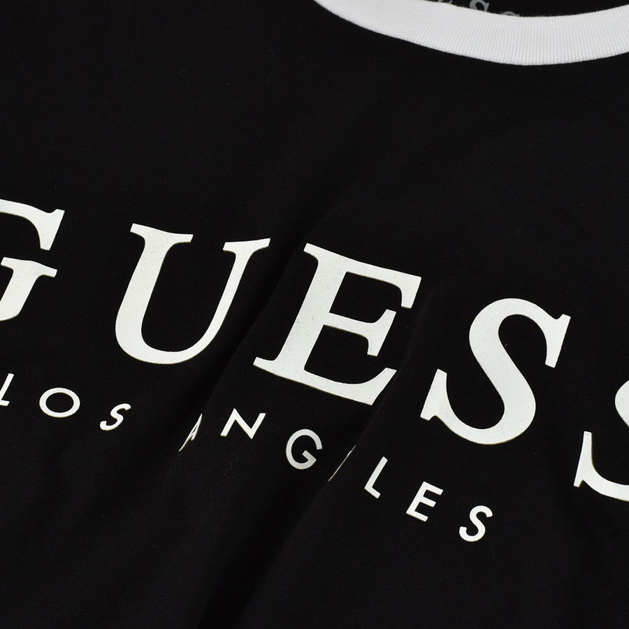 T-Shirt Meski GUESS M2RI16 K8FQ1 Czarny