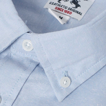 Koszula Męska U.S Polo Athletic 88896 Błękitna