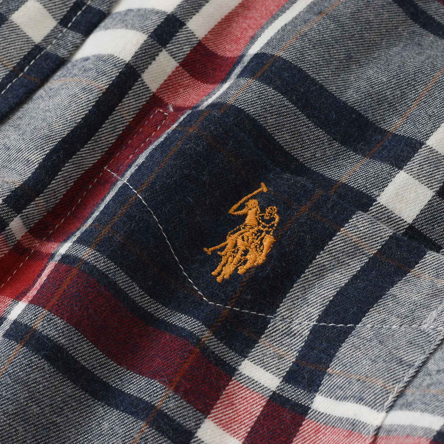 Koszula Męska U.S. POLO ASSN. US16038 Flanelowa