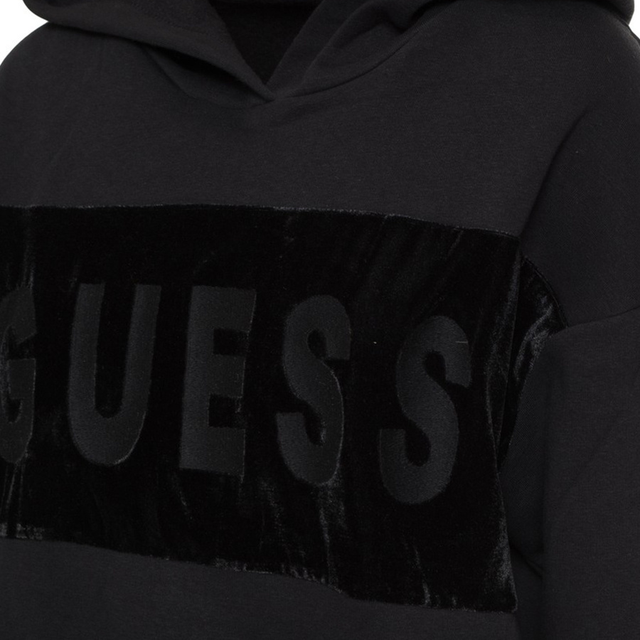 Bluza Damska GUESS Logo Q1PQ35 K9FL0 Czarny
