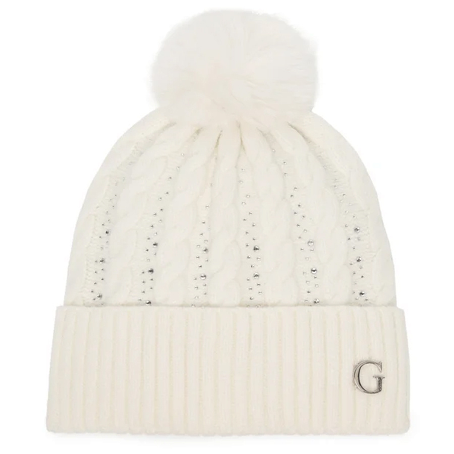 Czapka Damska GUESS AW5385 POL01 Biała