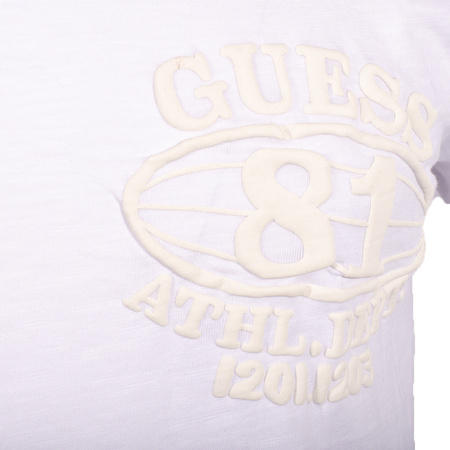 T-shirt Męski GUESS M2BI75 K9RM3 Biała