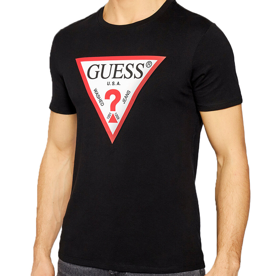 T-Shirt Meski GUESS Orginal M1RI71 I3Z11 Czarny