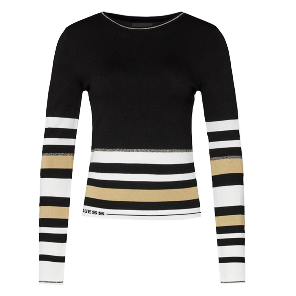 Sweter Damski GUESS Maia Rn Ls W4RR46 Z2Y72 Czarny