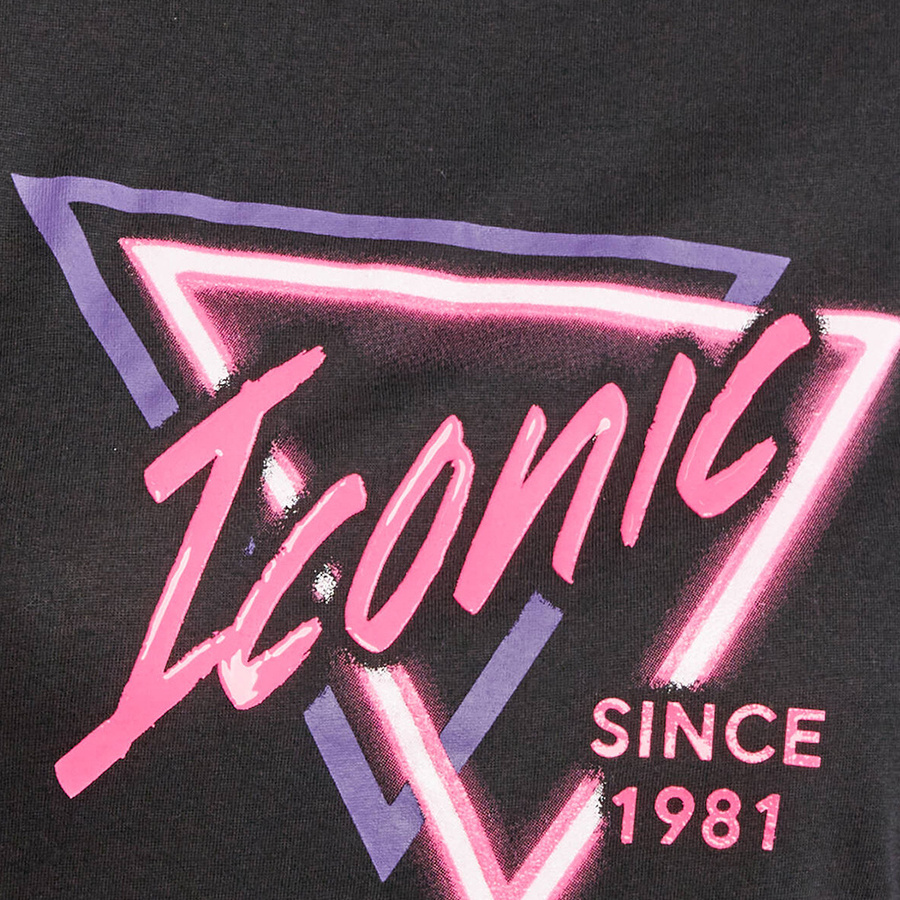 T-shirt Damski GUESS Logo W2RI14 K9RV0 Czarny