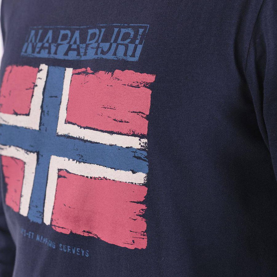 Longsleeve Meski NAPAPIJRI SADRIN N0YHX4 Granat