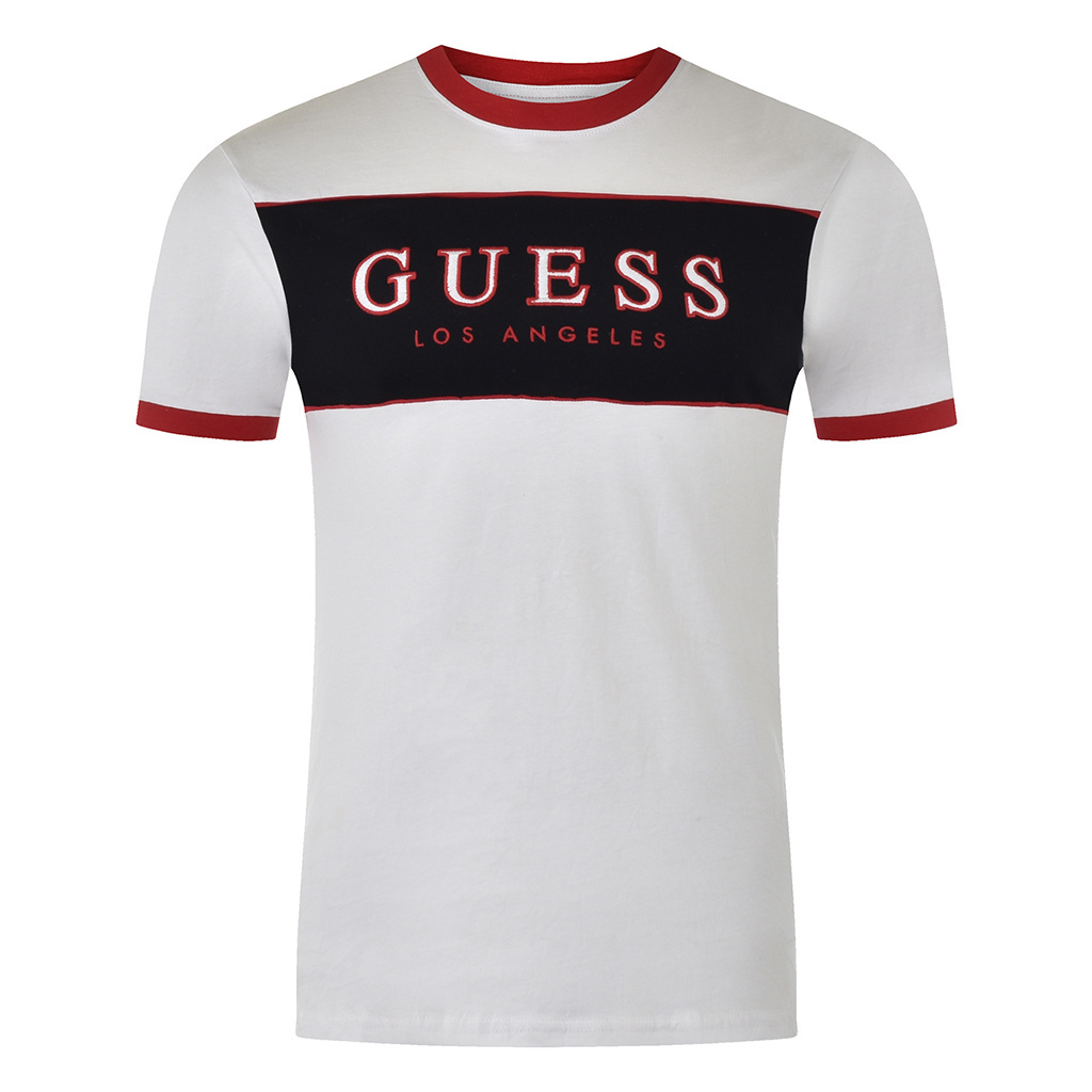 T-shirt Meski GUESS Logo M0YI51 I3Z00 Bialy