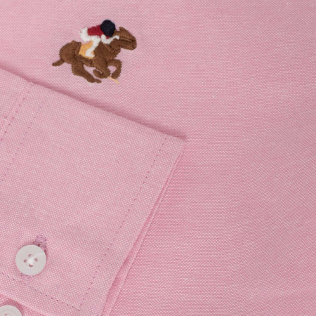 Koszula Męska U.S Polo Athletic 88896 Różowa