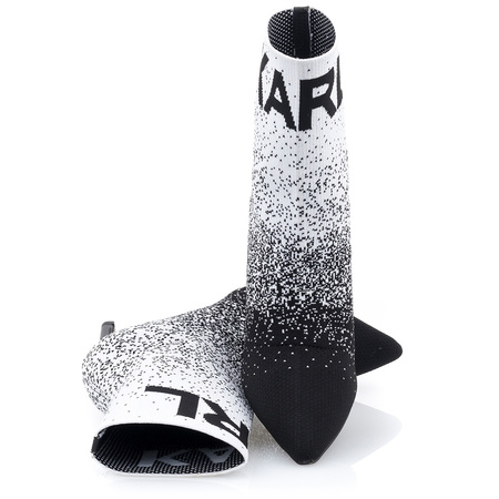 Botki KARL LAGERFELD KL31371 Black Knit -50%