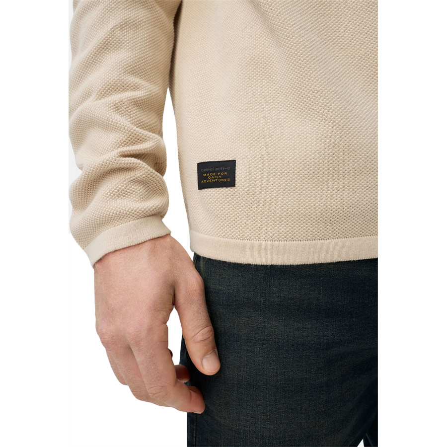 Sweter CAMEL ACTIVE 409500-6K00-11 BEŻOWY