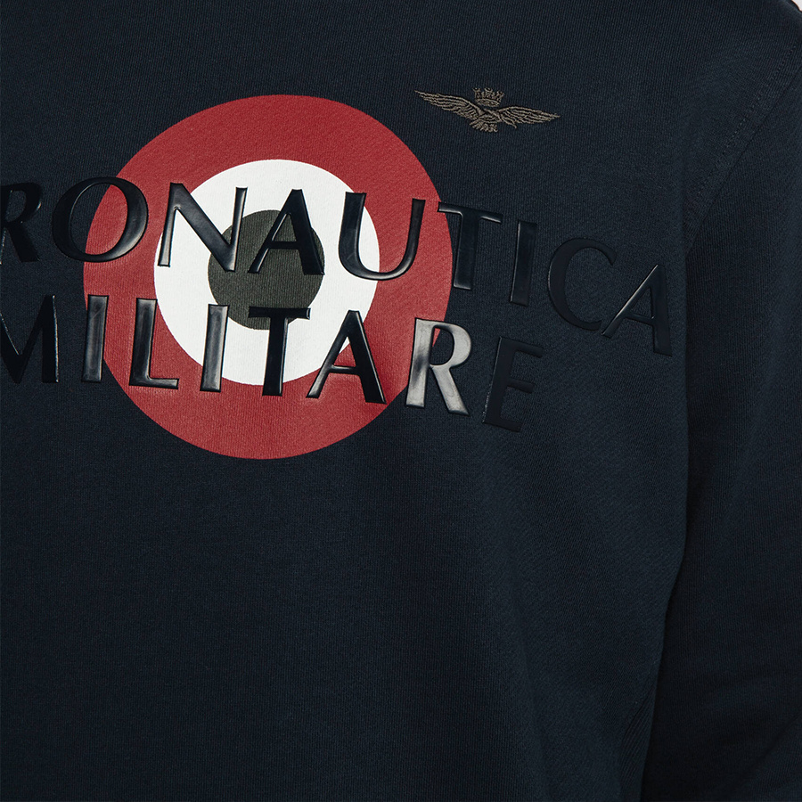 Bluza AERONAUTICA MILITARE FE1540F417 Granatowa