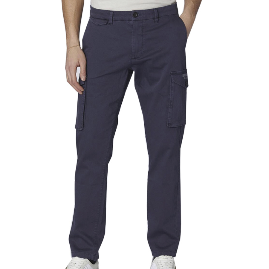 Spodnie Aeronautica Militare 242PA1628CT3400 Granatowe