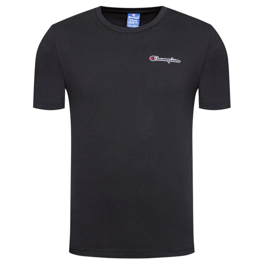 T-Shirt Meski CHAMPION 218006 Regular Fit Czarny