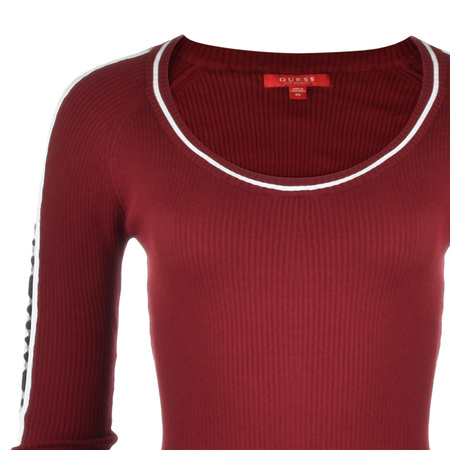Sweter Damski GUESS Halima R1RR15 Z2NM1 Bordowy