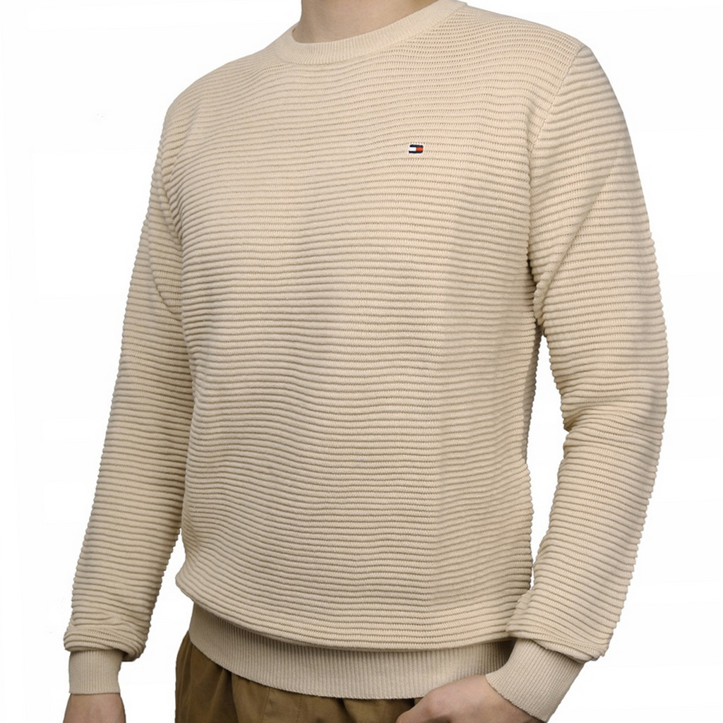 Sweter TOMMY HILFIGER MW0MW17342 Beżowy