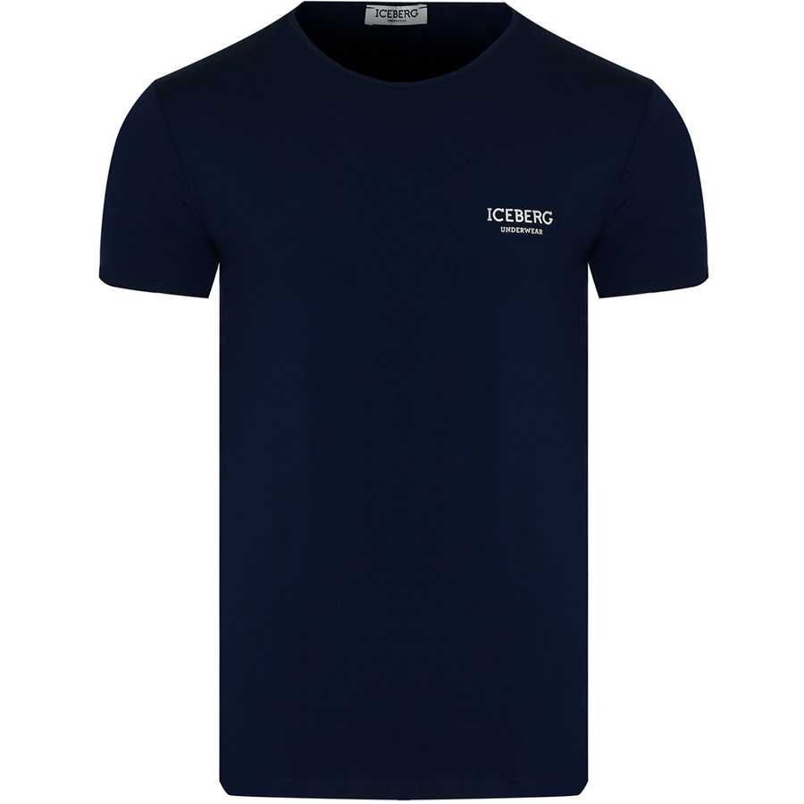 T-shirt Męski ICEBERG ICE1UTS01 Granatowy