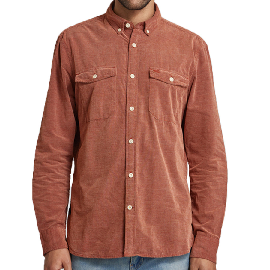 Koszula Męska CAMEL ACTIVE 4091414S41 Ciemnoczerwona