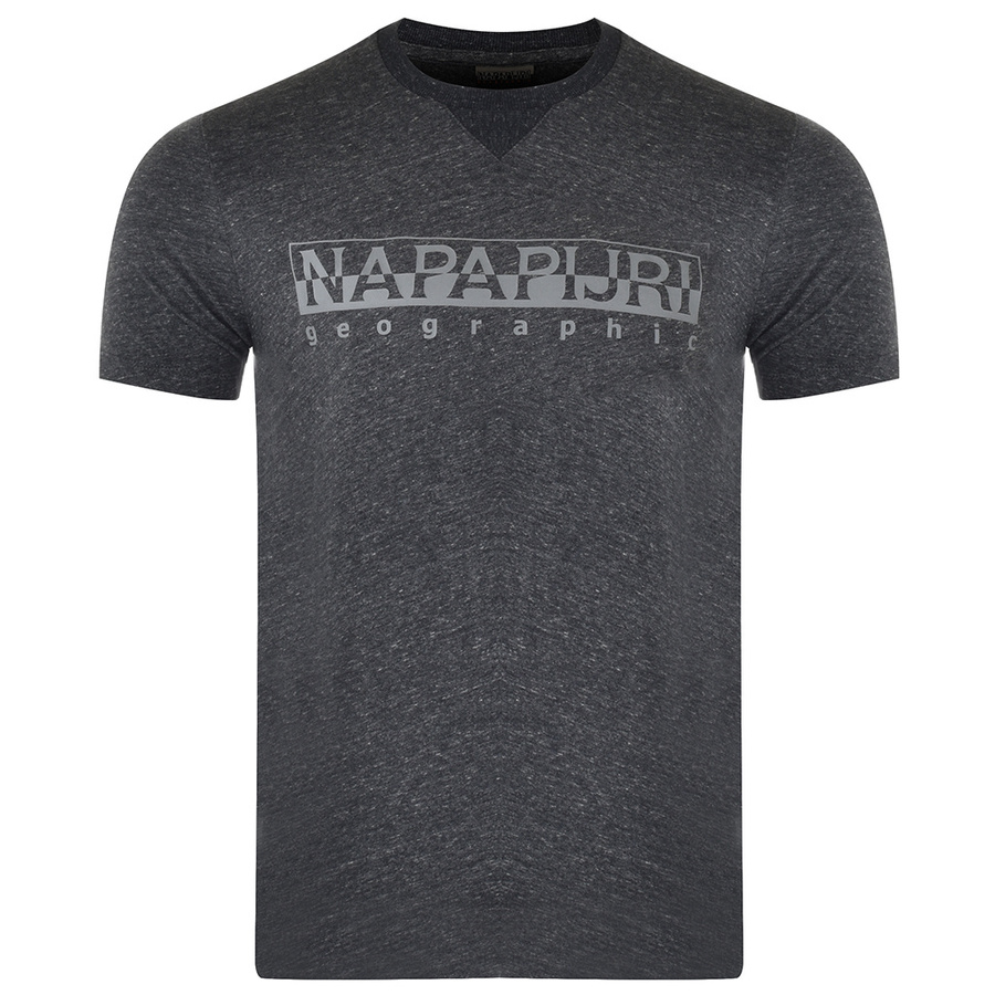 T-shirt Meski NAPAPIJRI NP0A4F9O Szary