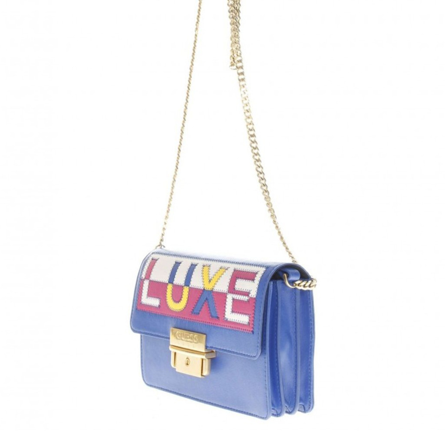 Torebka GUESS LUXE HWSTRC L8387 Niebieska