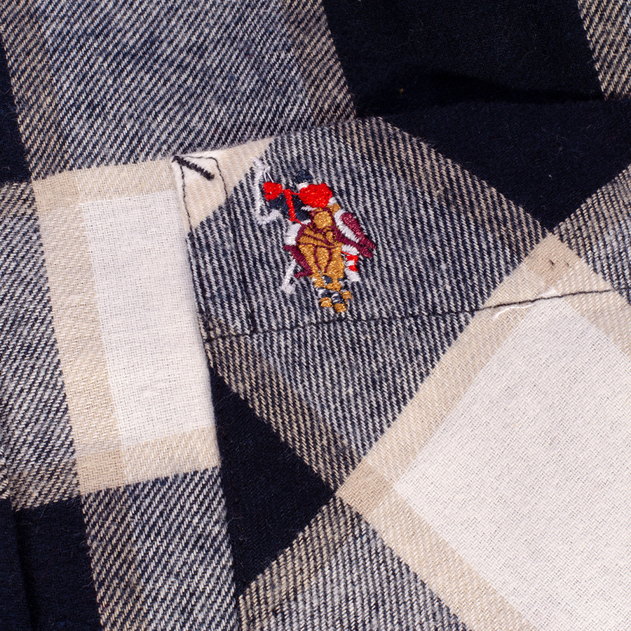 Koszula Męska U.S. POLO ASSN. USSH5473 Flanelowa