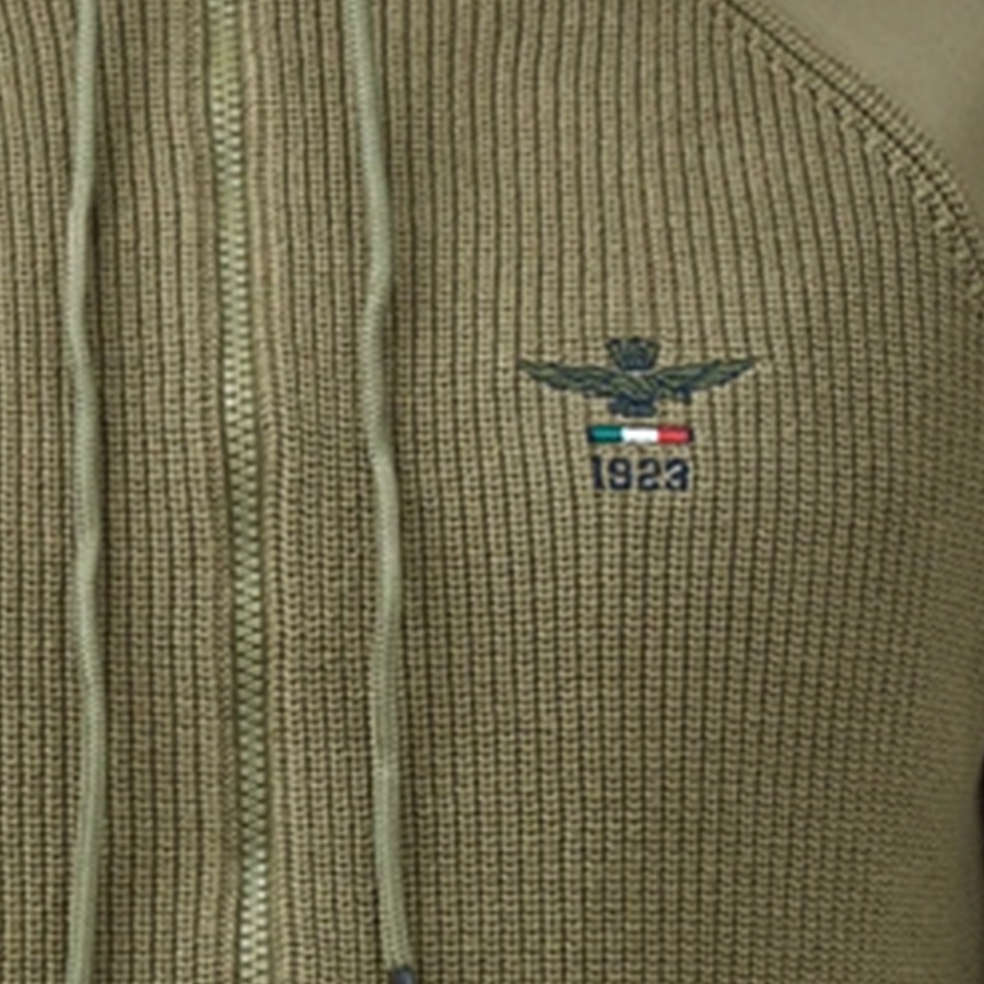 Sweter Męski AERONAUTICA MILITARE 242AM1369L529 Zielony