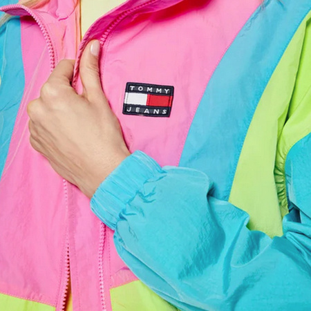 Kurtka TOMMY JEANS Colorblock Zip DW0DW09828