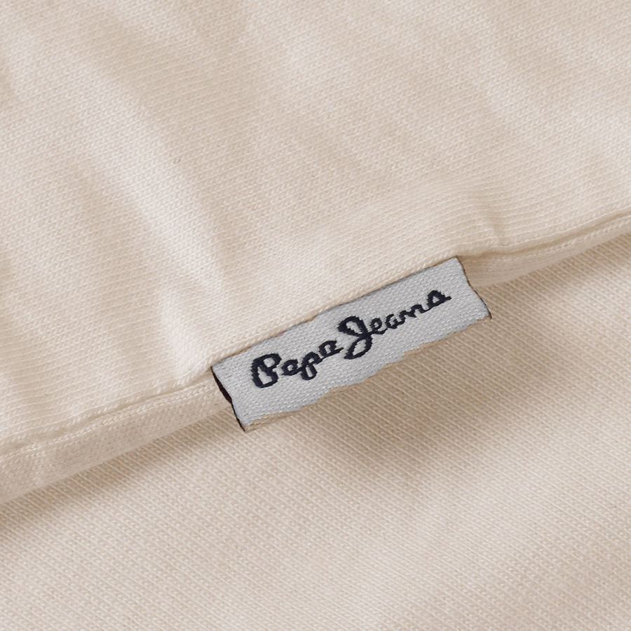 T-shirt Męski PEPE JEANS Oldwive PM508942 Ecru