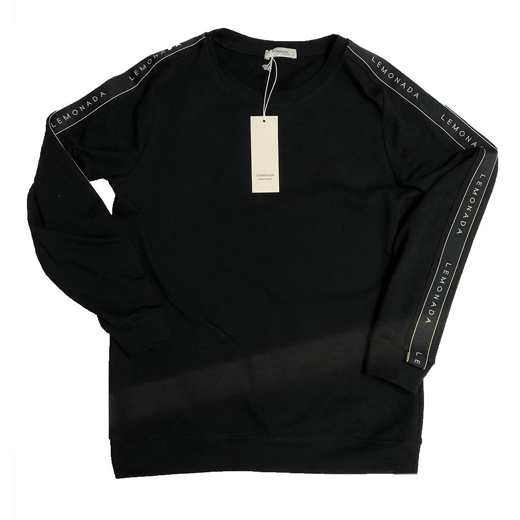 Bluza Damska LEMONADA z lampasami Czarna