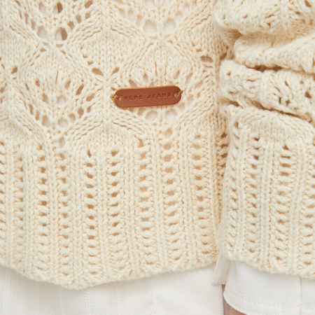 Sweter Damski PEPE JEANS PM702439 Beżowy