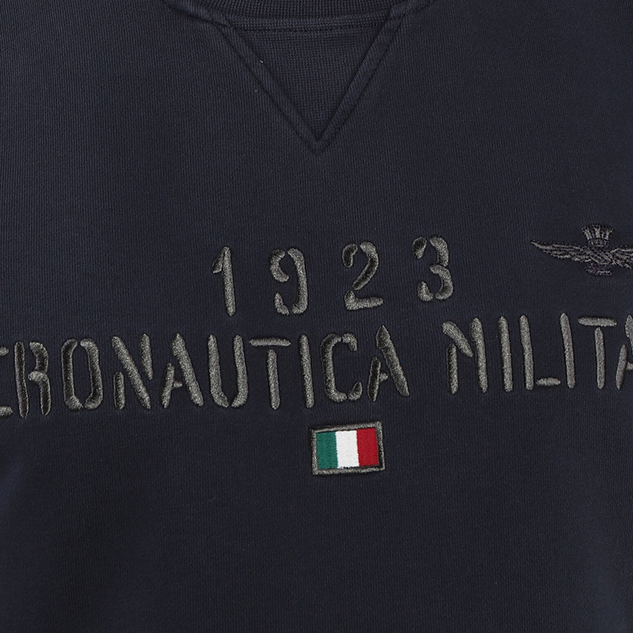 Bluza AERONAUTICA MILITARE FE1746F489 Granatowa