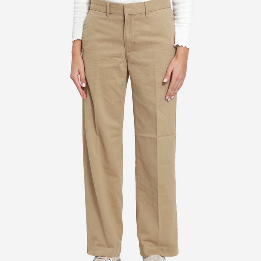Damskie Spodnie Baggy LEVIS A4674 - 0001 Beżowe
