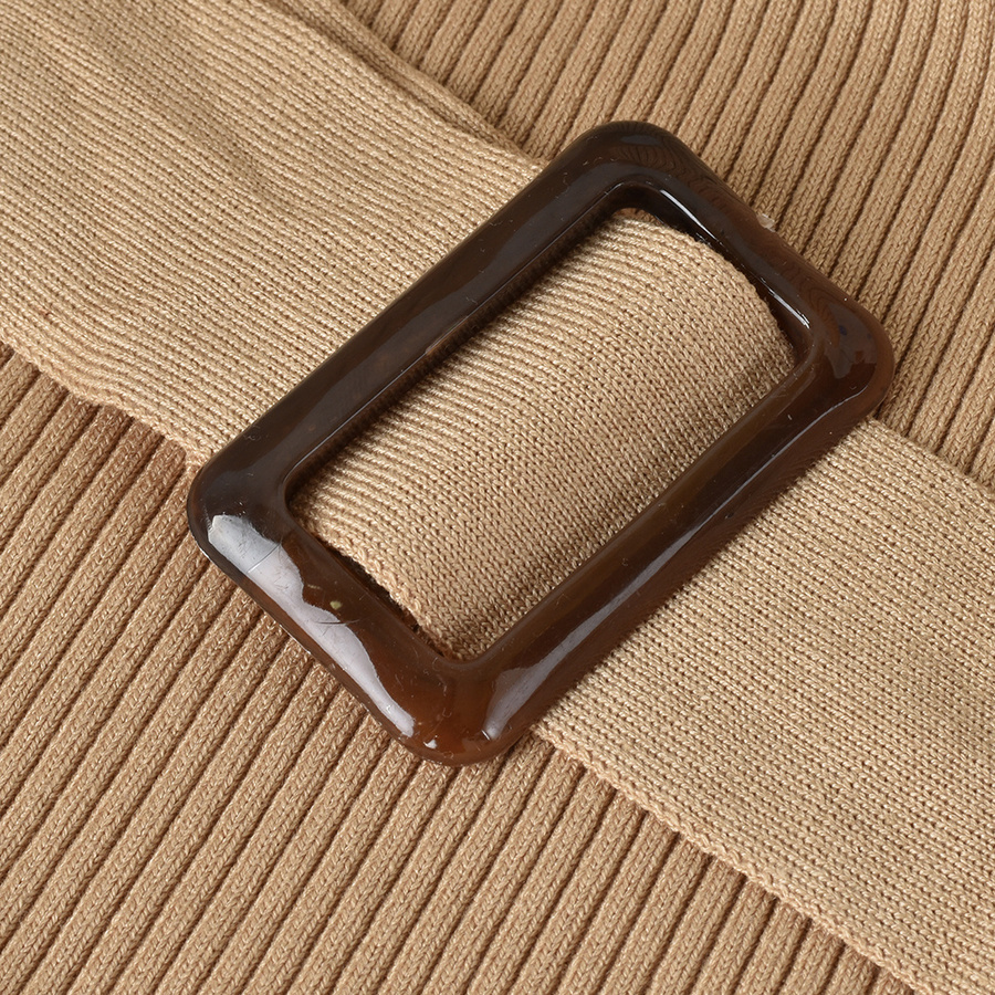 Sukienka GUESS Alice Belted Q2OR11 Z0616 Beżowa