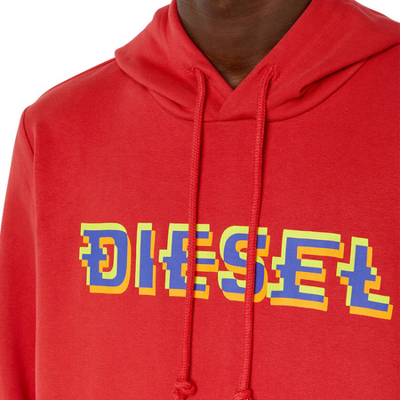 Bluza Męska DIESEL A06510 0HAYT-9XX Czerwona