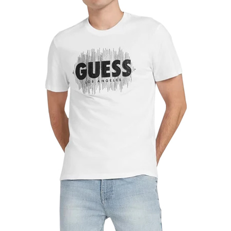 T-Shirt Męski GUESS Berrie Logo Crew X2BI26KAK90